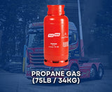 Propane Gas (75lb / 34kg)